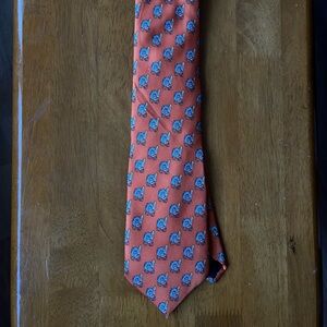 Southern Proper 100% Silk Neck Tie, Turkeys
